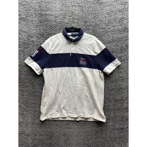 Polo Ralph Lauren Classic Fit P-15 USA Offshore Sailing Team Polo Shirt Size XL
